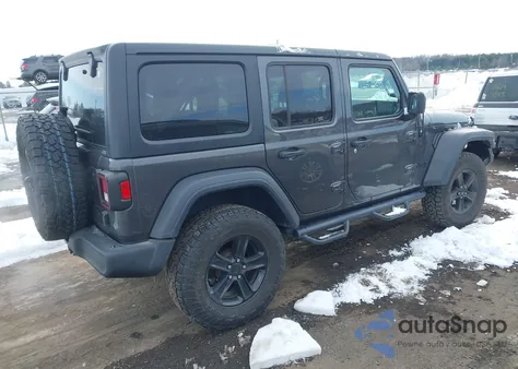 2020 Jeep Wrangler Unlimited Sport Altitude 4X4 z USA, uszkodzony, nr VIN 1C4HJXDG1LW133268